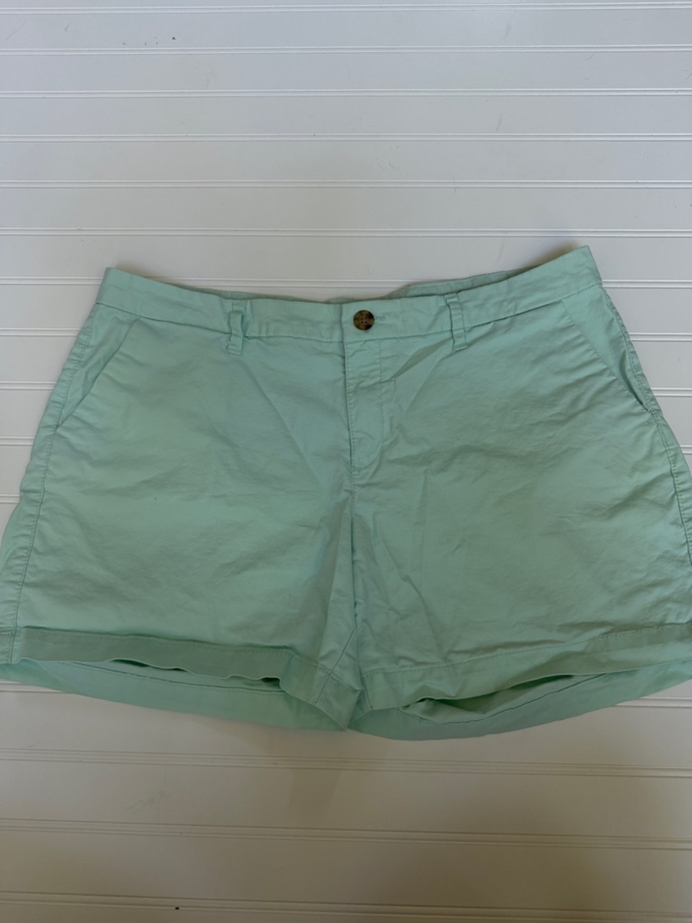 (051)Old Navy Women's Mint Bermuda Shorts